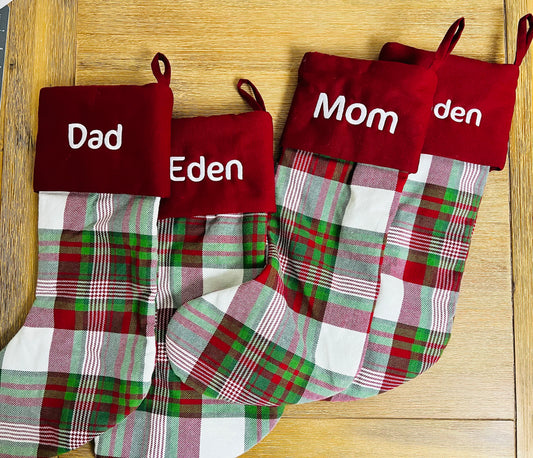 BYO Christmas Stocking - Leave the personalization to us!